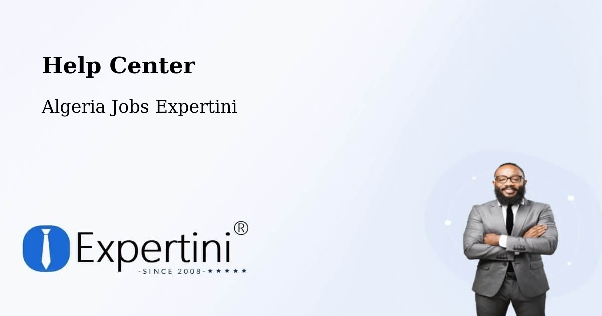Help Center – Sebdou - Algeria Jobs Expertini