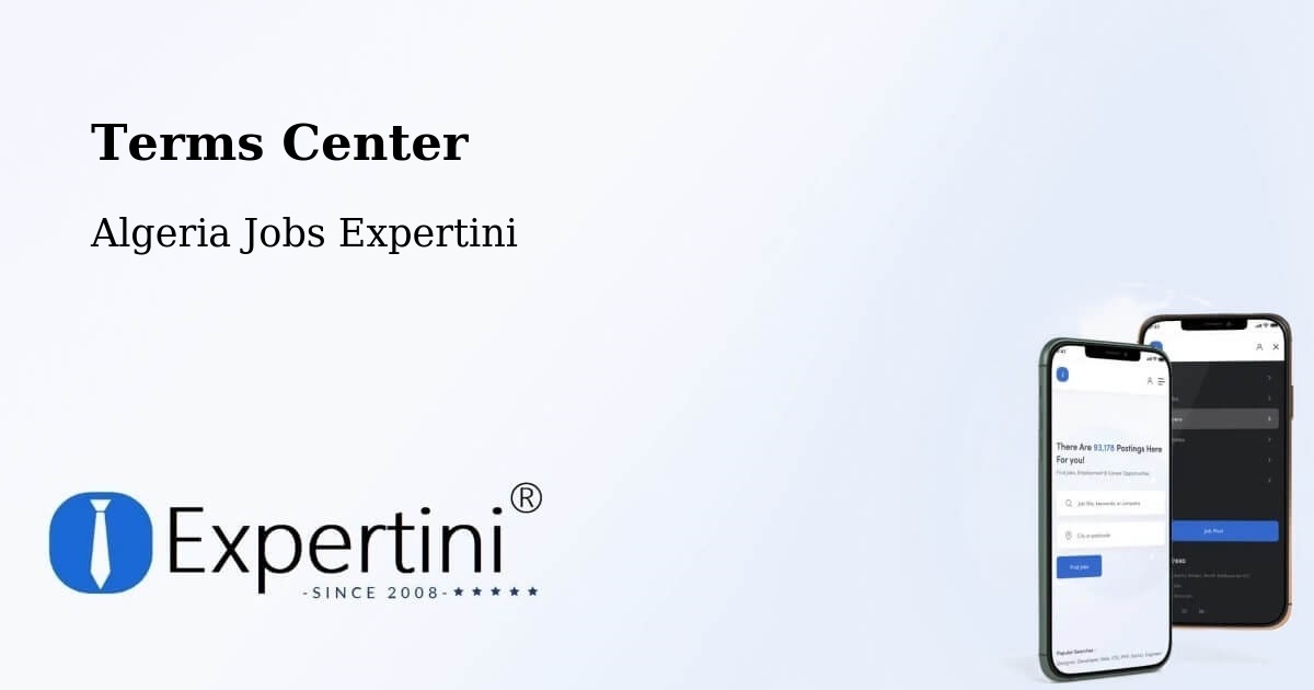Terms of Service – Sebdou - Algeria Jobs Expertini